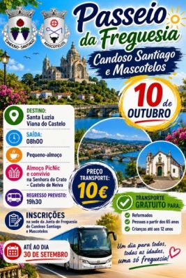 Passeio da Freguesia de Candoso Santiago e Mascotelos 